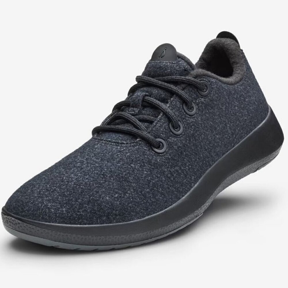 Allbirds Women’s Wool Runner Mizzles Black Water Repellent Running Shoes Size 10